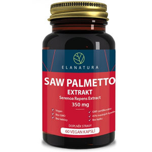 Elanatura Saw Palmetto - extract 350 mg - 60 kapslí