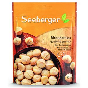 Seeberger Makadamové orechy pražené a solené 125 g