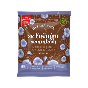 Semix Ovsená kaša s čokoládou, kešu orechmi a ľanovým semienkom 65 g