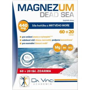 Simply You Magnezum Dead Sea 80 tbl. -ZĽAVA - poškodená krabička + 2 mesiace na vrátenie tovaru
