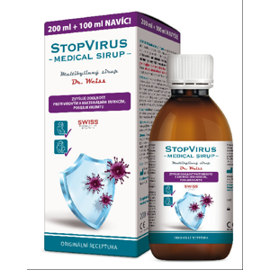 Simply You StopVirus Medical sirup Dr. Weiss 200 ml + 100 ml ZADARMO