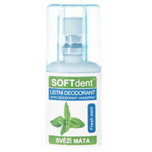 SOFTdent Ústne dezodorant Fresh mint 20 ml