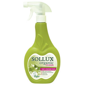 Sollux Organic Clean Sollux Organic Clean na umývanie ovocia a zeleniny 500 ml