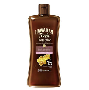 Hawaiian Tropic Suchý olej na opaľovanie SPF 15 Hawaiian Tropic ( Protective Dry Oil) 100 ml