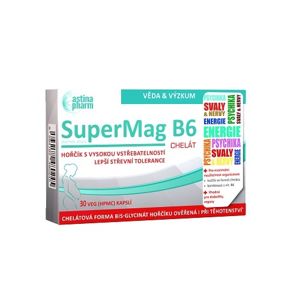 Astina SuperMag B6 chelát 30 tabliet