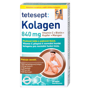 Tetesept Kollagen 840 mg 30 tabliet