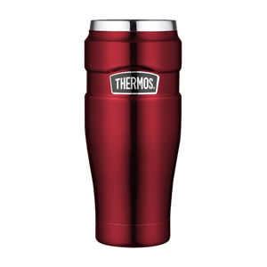 Thermos Vodotesný termohrnek - červená 470 ml