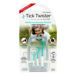 Tick Twister Sada 3 háčikov " Tick Twister " na vyberanie kliešťov 3 ks