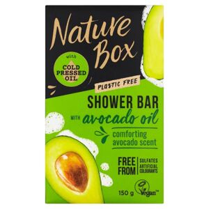 Nature Box Tuhé sprchové mydlo Avocado Oil (Shower Bar) 100 g