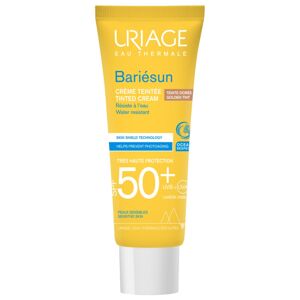Uriage Tónovaný pleťový krém na opaľovanie SPF 50+ Bariesun Gold Tint (Tinted Cream) 50 ml
