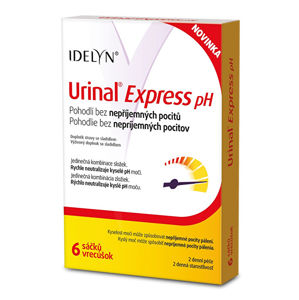 Idelyn Urinal Express pH 6 sáčkov