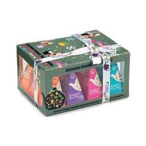 English Tea Shop Vianočná sada 12 pyramídových vrecúšok - Ozdoby -ZĽAVA - pokrčená krabička