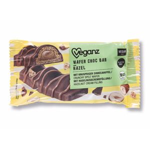 Veganz Oblátka s orieškovou náplňou v čokoláde BIO 30 g