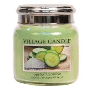 Village Candle Vonná sviečka v skle Sea Salt Cucumber 390 g