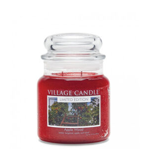 Village Candle Vonná sviečka v skle Apple Wood 389 g