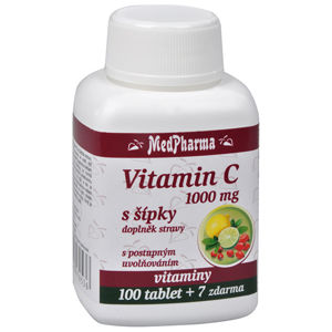 MedPharma Vitamín C 1000 mg so šípkami 100 + 7 tablet ZD ARMA