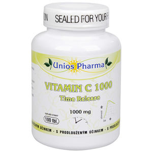 Unios Pharma Vitamín C 1000 mg Time Release 100 tbl.
