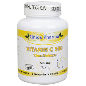 Unios Pharma Vitamín C 500 mg Time Release 100 tbl.