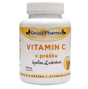 Unios Pharma Vitamín C v prášku 100 g -ZĽAVA - poškodená etiketa