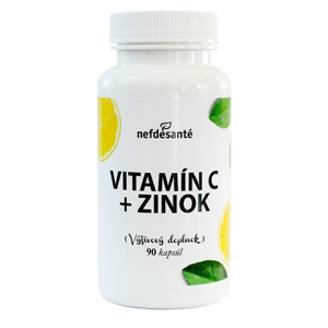 Nef de Santé Vitamín C + Zinok 90 kapsúl