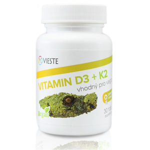 Vieste Vitamín D3 + K2 30 tablet