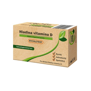 Vitamin Station Rýchlotosť Hladina vitamínu D - samodiagnostický test 1 kus