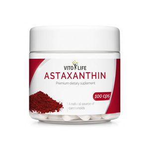 Vito life Astaxanthin 12 mg, 100 tobolek