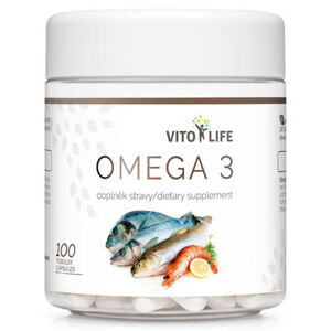 Vito life Omega 3, 100 tobolek