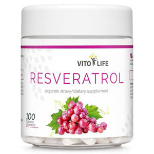 Vito life Resveratrol, 100 tobolek