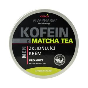 Vivaco Upokojujúci krém pre mužov Kofeín a Matcha Tea 200 ml
