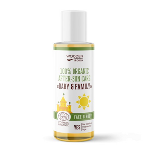 WoodenSpoon Detský organický olej po opaľovaní Baby & Family 50 ml