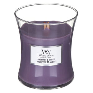 WoodWick Vonná sviečka váza stredná Amethyst & Amber 275 g