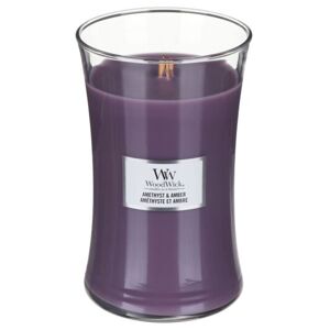 WoodWick Vonná sviečka váza veľká Amethyst & Amber 609,5 g