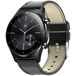 Wotchi Smartwatch W41BL - Black Leather