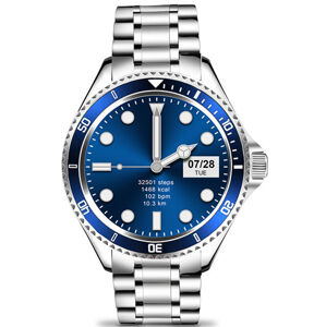 Wotchi Smartwatch W69SBE - Silver+Blue