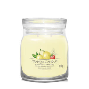 Yankee Candle Aromatická sviečka Signature sklo stredná Iced Berry Lemonade 368 g