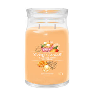 Yankee Candle Aromatická sviečka Signature sklo veľké Mango Ice Cream 567 g