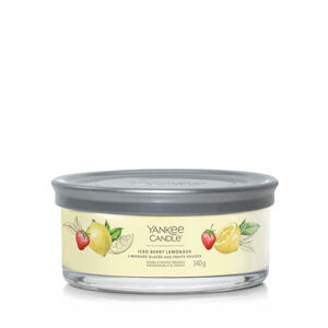 Yankee Candle Aromatická sviečka Signature tumbler stredná Iced Berry Lemonade 340 g