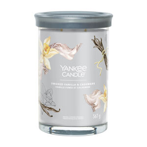 Yankee Candle Aromatická sviečka Signature tumbler veľký Smoked Vanilla & Cashmere 567 g