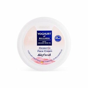 Yogurt of Bulgaria Pleťový krém s organickým ružovým olejom probiotický 100 ml