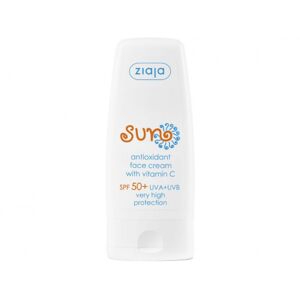 Ziaja Antioxidačný pleťový krém na opaľovanie s vitamínom C SPF 50+ (Face Cream) 50 ml