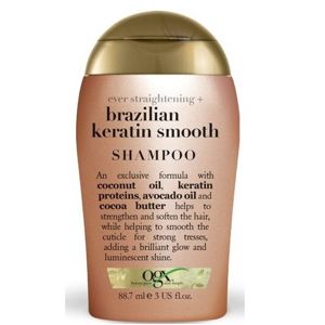 OGX Zjemňujúci šampón s brazil.keratinem 88 ml mini